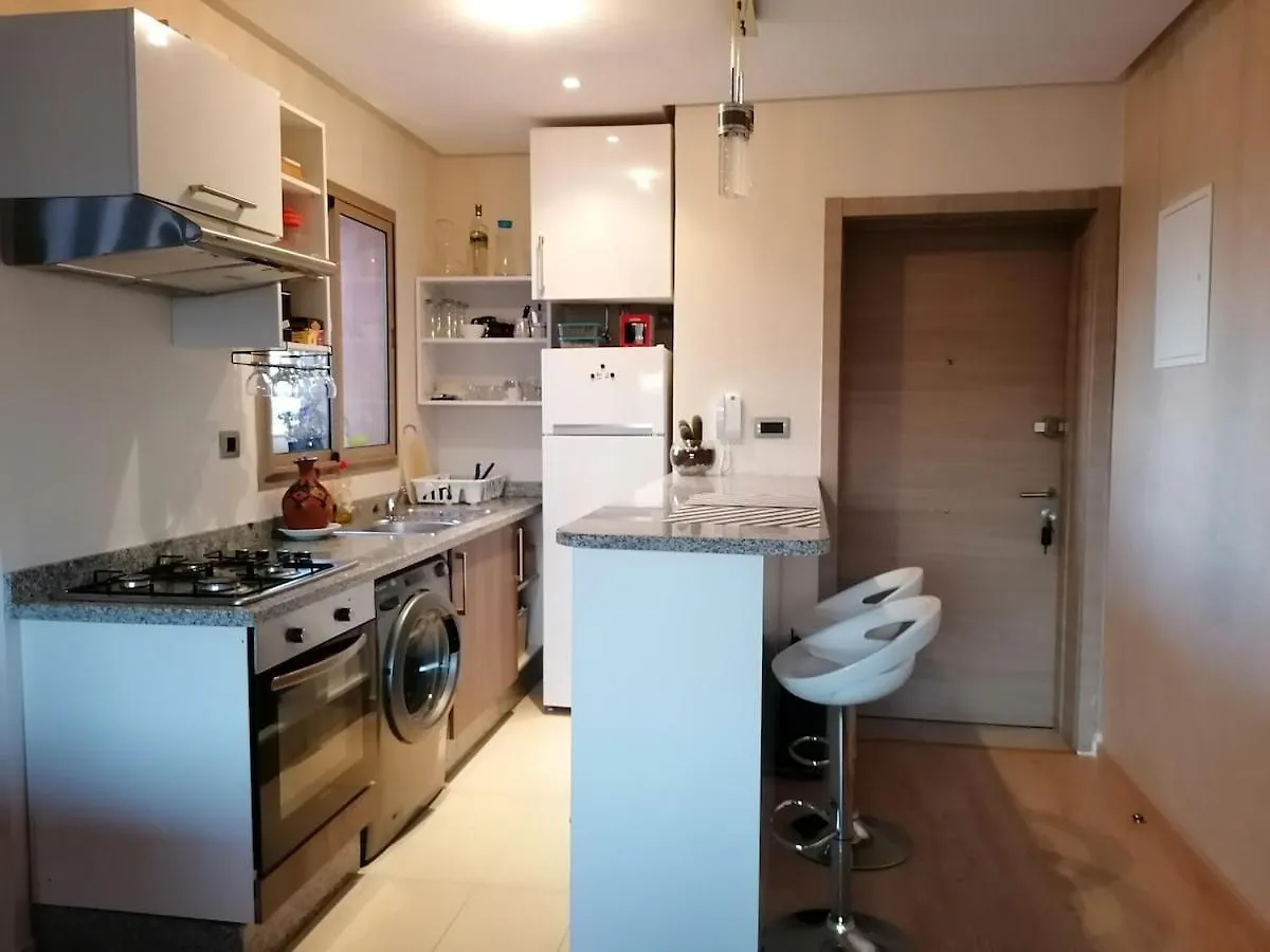 Daire Prestigious Residence Marrakech With Optical Fiber Marakeş Fas